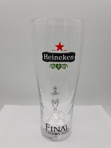 Heineken Bierglas Ellipse Champions League Final Lisbon 2014 beschikbaar voor biedingen