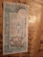500 Lire Italië - Oude Bankbiljet, Verzenden, Italië, Los biljet