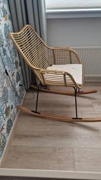 Kids Depot Schommelstoel - Riet/Rotan, Huis en Inrichting, Stoelen, Ophalen, Bruin, Bohemian, Hout