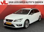 SEAT León ST 1.4 TSI FR | Stoelverwarming | Clima | Navi, Auto's, Voorwielaandrijving, Euro 5, Gebruikt, Zwart