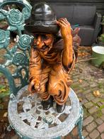 Houten Heks Tuinbeeld, Tuin en Terras, Tuinbeelden, Ophalen of Verzenden, Gebruikt, Hout, Overige typen