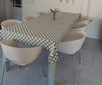 8 eetkamerstoelen voor 100 euro totaal!!, Huis en Inrichting, Stoelen, Ophalen, Gebruikt, Wit