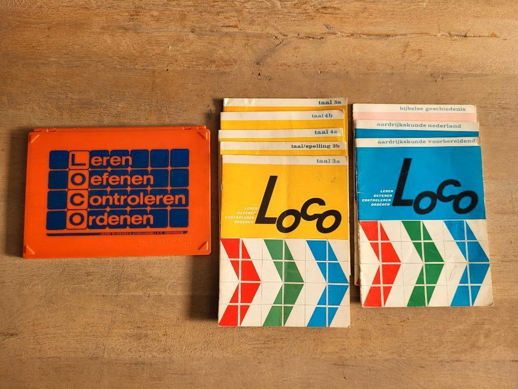 LOCO maxi doos met 8 boekjes - Vintage!, Kinderen en Baby's, Speelgoed | Educatief en Creatief, Ophalen of Verzenden, Gebruikt