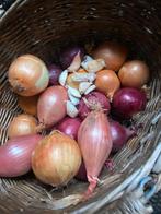 Gratis uien en knoflookteentjes, Ophalen