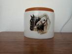 Paarden stolp bakje met houten deksel, Ophalen of Verzenden, Zo goed als nieuw, Overige stijlen, Overige typen