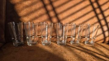 6 Nieuwe Latte Macchiato Glazen Friesche Vlag beschikbaar voor biedingen