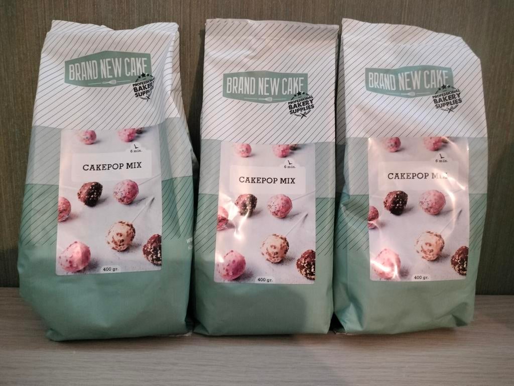 3 Brand New Cake Cakepop Mixen, Hobby en Vrije tijd, Taarten en Cupcakes maken, Nieuw, Overige typen, Cupcakes, Ophalen of Verzenden