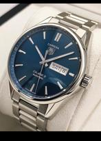 TAG Heuer - Carrera Calibre 5 Day Date Automatic, Sieraden, Tassen en Uiterlijk, Horloges | Heren, Staal, Staal, Ophalen of Verzenden