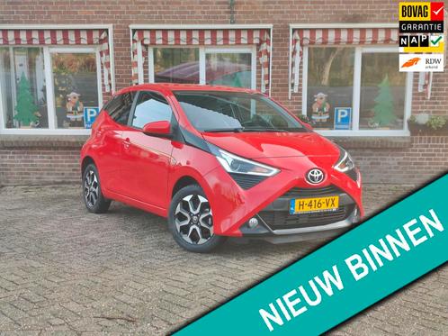 Toyota Aygo 1.0 VVT-i x-joy Clima Cruise Car-play Camara LMV, Auto's, Toyota, Te koop, Aygo, ABS, Achteruitrijcamera, Airbags