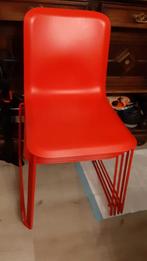 4X Lensvelt vergader stoelen, Huis en Inrichting, Ophalen of Verzenden, Zo goed als nieuw, Vier