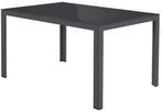Tuintafel (gehard glazen tafelblad). Z.G.A.N, Tuin en Terras, Tuintafels, Ophalen of Verzenden, Zo goed als nieuw, Rechthoekig