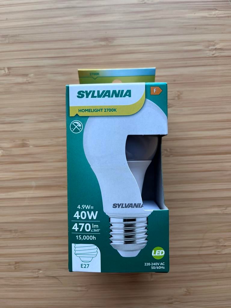 Sylvania LED Lamp E27 40W Nieuwstaat, Led-lamp, E27 (groot), Zo goed als nieuw, Ophalen