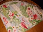 ROND TAFELKLEED 🦩🦩 MET FLAMINGO PRINT, Ophalen of Verzenden, Rond, Binnen