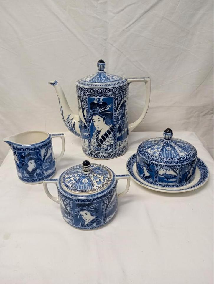 Japans servies model Nippon, sociėtė Ceramique, Antiek en Kunst, Antiek | Servies compleet, Ophalen