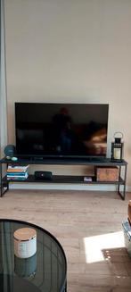 ZGAN zwart mango houten tv meubel, Huis en Inrichting, Minder dan 100 cm, 25 tot 50 cm, Zo goed als nieuw, Ophalen