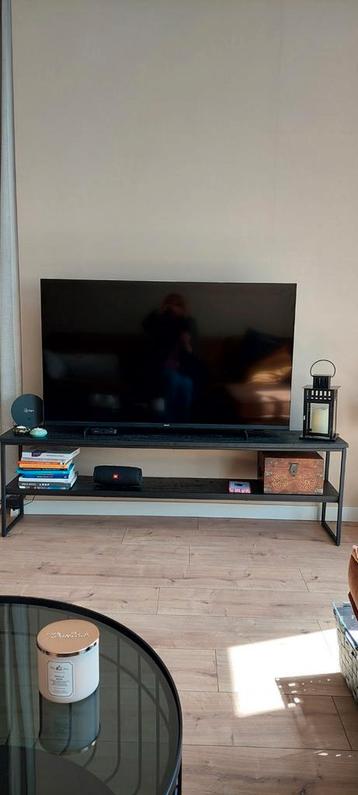 ZGAN zwart mango houten tv meubel