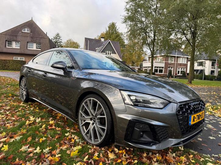 Audi A5 35 TFSI 150pk MHEV S Tronic 2021 Grijs, Auto's, Audi, Particulier, A5, ABS, Achteruitrijcamera, Adaptieve lichten, Adaptive Cruise Control