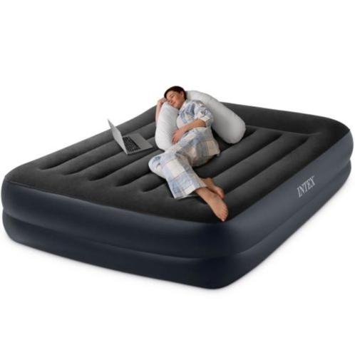 Luchtbed L-190 B-150 H-45 Cm. Voor Vakantie / Logeer-Partij., Huis en Inrichting, Slaapkamer | Bedden, Gebruikt, Eenpersoons, 80 cm