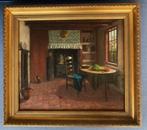 Binnenhuis interieur - Casper J. Verlint (1883-1978), Ophalen of Verzenden