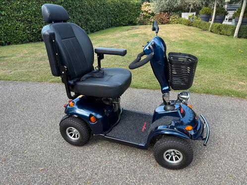 Scootmobiel Mango Tiger 4 blauw. Nooit gebruikt, Diversen, Brommobielen en Scootmobielen, Nieuw, Mango, 46 km of meer, 16 km/u of meer