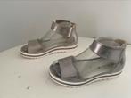 Waldlaufer 4 H (37H ) zilver leren sandalen   419), Overige kleuren, Waldlaufer, Zo goed als nieuw, Sandalen of Muiltjes