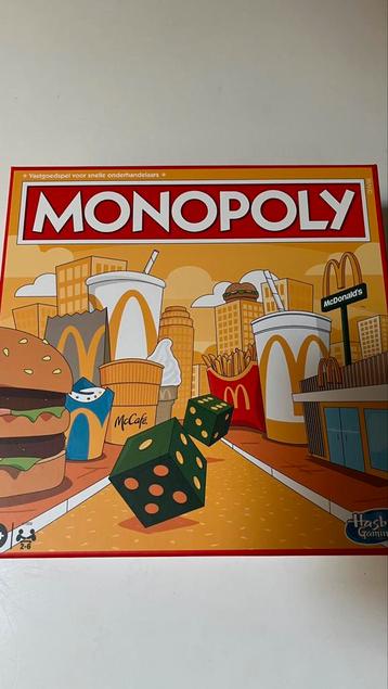 Monopoly mcdonalds  beschikbaar voor biedingen