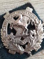Liverpool Scottish (The Kings), Ophalen of Verzenden, Landmacht, Engeland, Embleem of Badge