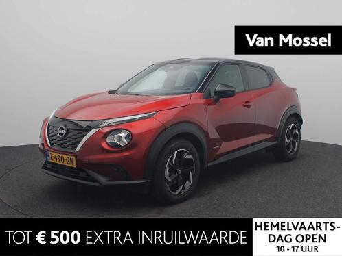 Nissan Juke 1.6 Hybrid N-Connecta 143PK | Automaat | Adaptie, Auto's, Nissan, Bedrijf, Te koop, Juke, ABS, Achteruitrijcamera