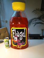 Xxl opblaas fles Flügel zware kwaliteit € 5,-, Verzamelen, Merken en Reclamevoorwerpen, Ophalen, Reclamebord