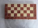 Schaak Blackgammon spel - schaken in luxe kist VERKOCHT, Een of twee spelers, Ophalen of Verzenden, Zo goed als nieuw