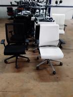 Partij bureaustoelen steelcase think - wit/zwart - circa 30, Ophalen of Verzenden, Gebruikt, Bureaustoel