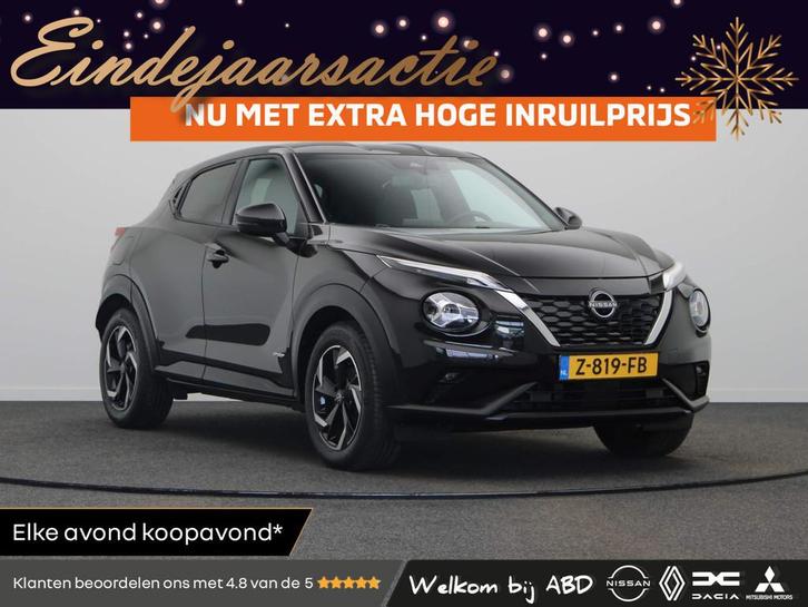 Nissan Juke 1.6 Hybrid N-Connecta | AutoPilot Cruise Control, Auto's, Nissan, Bedrijf, Te koop, Juke, 360° camera, ABS, Achteruitrijcamera
