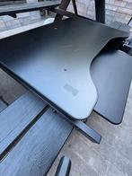 2laags buro sta werktafel, Ophalen of Verzenden, Gebruikt