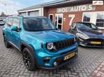 Jeep Renegade 1.0T-e Freedom , 33500 km , APK 01-2028, Auto's, Jeep, Voorwielaandrijving, Blauw, Adaptive Cruise Control, Leder