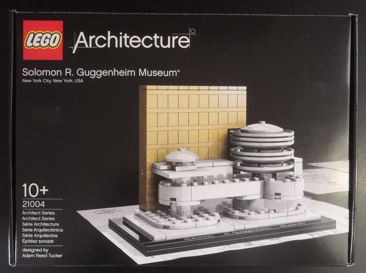 21004 Solomon R Guggenheim Museum - Lego Architecture, Kinderen en Baby's, Speelgoed | Duplo en Lego, Zo goed als nieuw, Lego