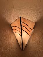 Wandlamp met glas-in-lood, Ophalen, Gebruikt, Glas