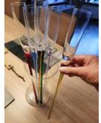 Hand blown champagne flutes vintage, Antiek en Kunst, Antiek | Glas en Kristal, Ophalen of Verzenden