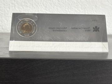Canada 2 Dollars 1996 Polar Bear in plexiglas beschikbaar voor biedingen