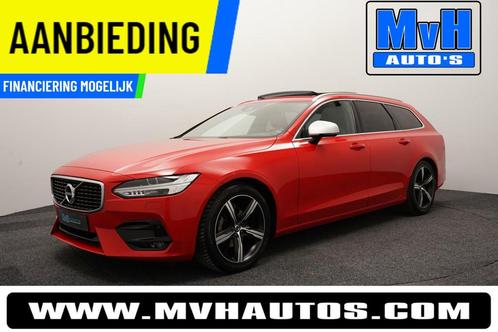 Volvo V90 2.0 D3 R-Design|PANO|TREKH|ORGNL|CARPLAY|LED|ACC, Auto's, Volvo, Bedrijf, Te koop, V90, ABS, Adaptive Cruise Control
