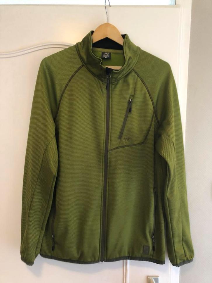 HUMAN NATURE groen HEREN VEST maat L, Kleding | Heren, Truien en Vesten, Zo goed als nieuw, Maat 52/54 (L), Groen, Ophalen of Verzenden