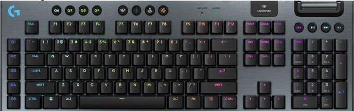 Logitech G915 TKL, Computers en Software, Toetsenborden, Gebruikt, Qwerty, Draadloos, Gaming toetsenbord, Ophalen of Verzenden