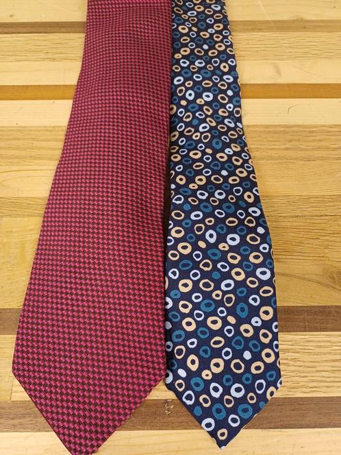 2 Profuomo zijde stropdassen, Kleding | Heren, Stropdassen, Zo goed als nieuw, Ophalen of Verzenden