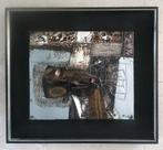 Collage van metalen - Kunstwerk - Frits van Eeden 1944-2022, Antiek en Kunst, Ophalen of Verzenden