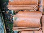 Rood oranje dakpannen gebr Laumans Tegelen, Doe-het-zelf en Verbouw, Dakpannen en Dakbedekking, Ophalen, Gebruikt, Steen of Klei