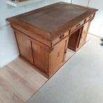 Bureau, eikenkleurig, Huis en Inrichting, Bureaus, Ophalen, Gebruikt