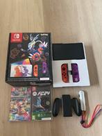 Nintendo switch oled special edition, Spelcomputers en Games, Spelcomputers | Nintendo Switch, Switch OLED, Met games, Met 2 controllers