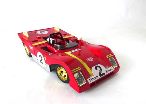Ferrari 312P 1972 Mario Andretti en Jacky Ickx #2, Hobby en Vrije tijd, Modelauto's | 1:18, Zo goed als nieuw, Overige merken