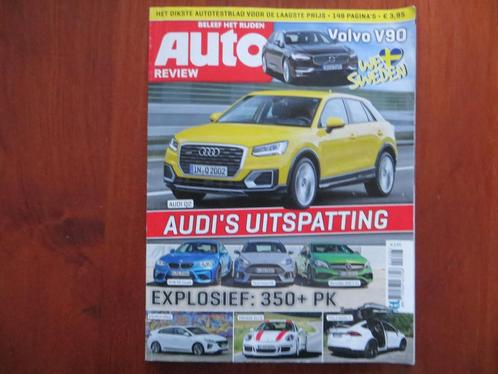 Auto Review 8 2016 Volvo V90, Audi Q2, BMW M2 Coupé, Focus, Boeken, Auto's | Folders en Tijdschriften, Zo goed als nieuw, Audi