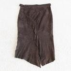 Zeer Mooie Zacht Leren Mark Rok (Maat 40) € 55,-, Kleding | Dames, Maat 38/40 (M), Bruin, Mark, Ophalen of Verzenden