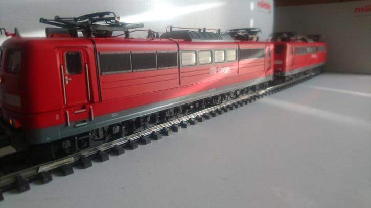 Marklin - BR151 DB-AG in Dubbeltractie - Mhi - Dig/Fx+Geluid, Hobby en Vrije tijd, Modeltreinen | H0, Zo goed als nieuw, Locomotief